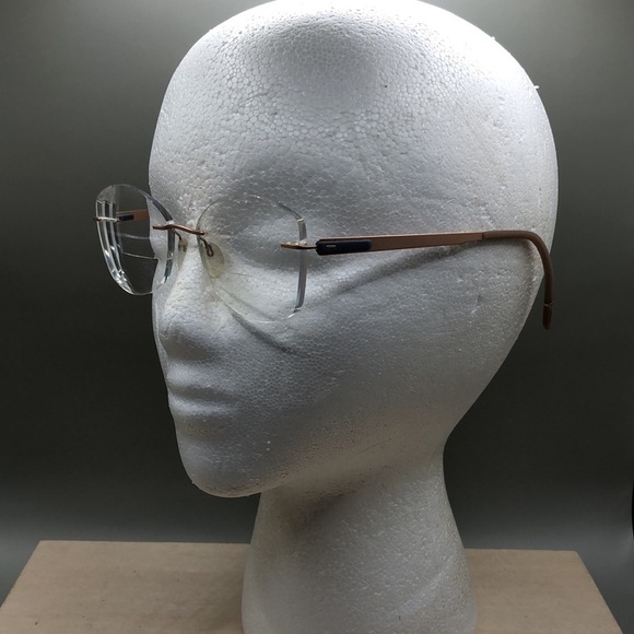 SILHOUETTE 5555 70 3530 BRONZE  - FRAMES ONLY - Titanium and SPX Rimless main image 11